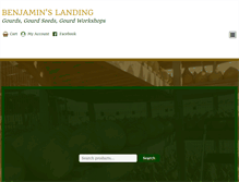 Tablet Screenshot of benjaminslanding.com